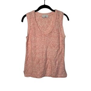 Michael Stars Los Angeles Size Medium Pink Knit Tank Top